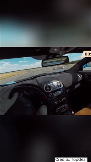Stig's Perspective: Blue McLaren SLR Race Lap Replay! #shorts