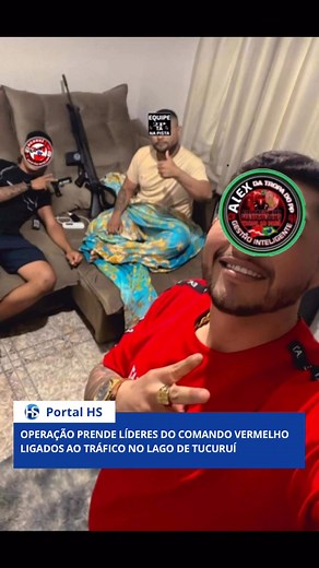 Uma ação integrada entre as forças de segurança do Pará e do Rio de Janeiro resultou na prisão de dois líderes do Comando Vermelho (CV) com atuação na região do Lago de Tucuruí. A operação foi realizada no Complexo da Penha, na zona norte do Rio de Janeiro, e é considerada um importante avanço no combate ao crime organizado interestadual. Entre os presos está Rodrigo de Jesus Coelho, conhecido como “RD”, apontado como uma das principais lideranças do tráfico de drogas e associação para o tráfico