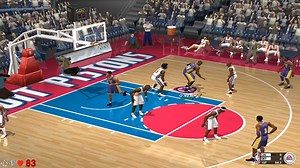 NBALIVE2003：二轮G5生死战，湖人VS活塞，科比9分奥尼尔13分险胜2分，总比分3比2晋级！