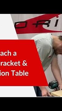 How To Attach a Mounting Bracket & Saw Extension Table