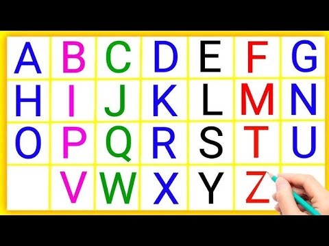 A to Z Alphabet Capital Letter | Abcd Learning Video | Abcd Phonic | Abcd Writing #abcdvideo #viral