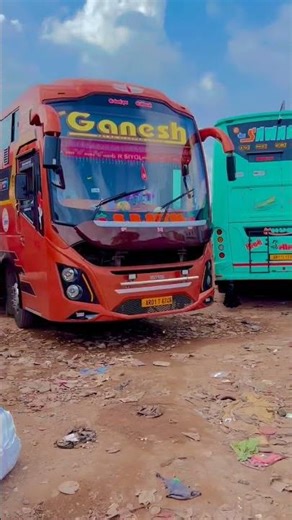 #SR Seoul Ganesh Travels Sleeper Coach Bus #shortvideos #shortsfeed #shorts