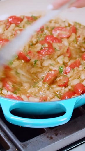 209K views · 3.3K reactions | Epsiode 5 of Easy Mediterranean Diet Recipes on a Budget: Garlic Parmesan White Beans! | The Mediterranean Dish | Facebook
