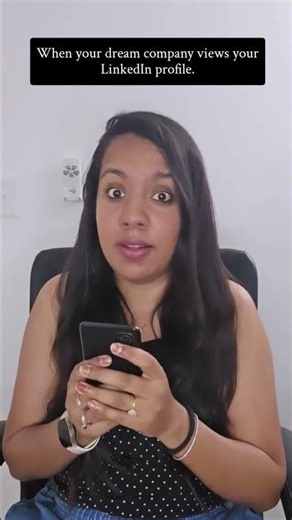 When your dream company views your LinkedIn profile | Crack it with Varsha
