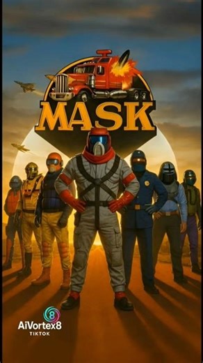M.A.S.K. Reimagined: Hyper-Realistic AI Characters from the 80s Classic
