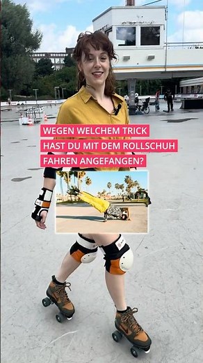 Wegen welchem Trick hast du angefangen mit dem Rollschuh fahren? #rollschuhe #skatewiz