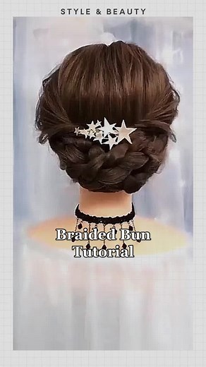 #braids #braidstutorial #hairstyle #bun #fyp #4yp #uk #usa