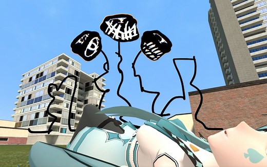 GMod [Trollge系列]事件NPC 展示与演示