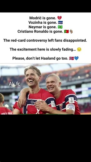 👑 Norway's Haaland Is All That's Left Standing
