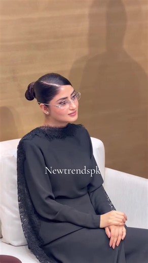 🖤 Sajal Aly made a stunning and stylish appearance at the Armani launch held at Dolmen Mall Lahore. The diva impressed everyone in her elegant all-black look and sophisticated style. Absolute perfection! ✨ Rate her look from 1-10? 👇 #SajalAly #Armani #ArmaniLaunch #DolmenMallLahore #LahoreEvents