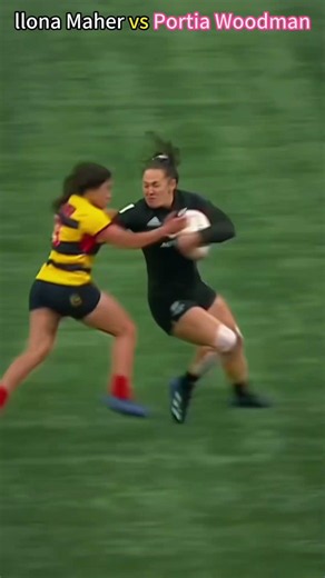 Ilona Maher vs Portia Woodman🏉 #Rugby #IlonaMaher #PortiaWoodman #Viral #FYP #Sports #WomenInSports