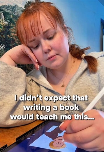 Writing a book has stretched me in ways I didn’t expect. Not just creatively, but personally too. Learning to trust the process… to let things be messy… to keep going anyway. And somewhere along the way, realizing I’m more capable than I thought. What has writing taught you? 🤍 #amwriting #writersoftiktok #writingcommunity #momswhowrite #writertok