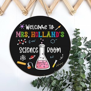 Science Teacher,teacher Door Sign,teacher Name Sign,back to School,chalkboard Sign,science Teacher Gift,science Classroom Decor,teacher Sign - Etsy Canada