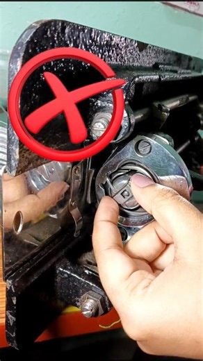 ✅The correct way to put the bobbin case in the machine ||#bobincase #silaimachine #tipsandtricks