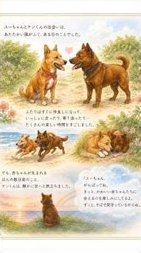 琉球犬のカップルの物語#shorts #犬動画 #犬の出産 #こいぬ #犬の赤ちゃん #動物の赤ちゃん #琉球犬