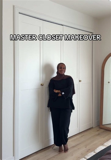 Master Closet Makeover: Chic Reach-In Closet Transformation