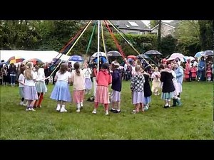 Wheatley May Day 2012 - Maypole dancing
