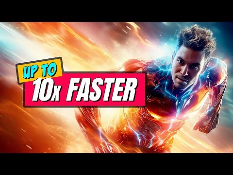 1000% FASTER Stable Diffusion in ONE STEP!