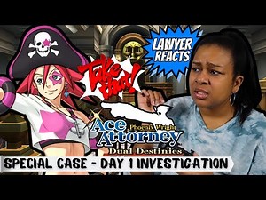 Turnabout Reclaimed Ep SP Day 1 Investigation - Ace Attorney: Dual Destinies | Real Lawyer Reacts
