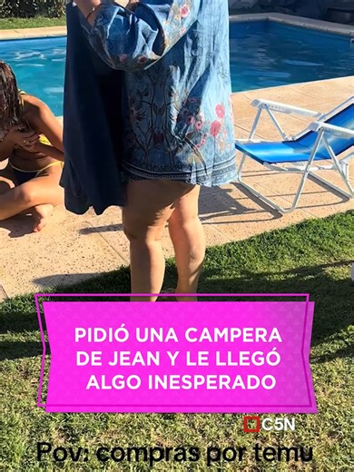 Pedido de campera de jean internacional: ¡Sorpresa!