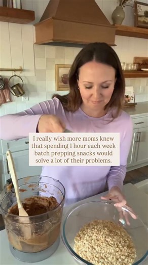 Kristin | The Freshly Milled Homesteader on Instagram: "Comment “HOMEMADE” to grab 50+ homemade snacks recipes and change the way your family snacks for the better 🙌🏼"