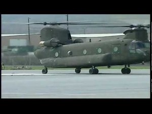 CH-47 CHINOOK IS A TWIN-ENGINE, TANDEM ROTOR HEAVY-LIFT HELICOPTER.