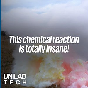 88K views · 430 reactions | Mixing Perhydrol, Washing-up Liquid and Potassium Iodide gives off this amazing colourful chemical reaction! ‍ | UNILAD Tech | Facebook