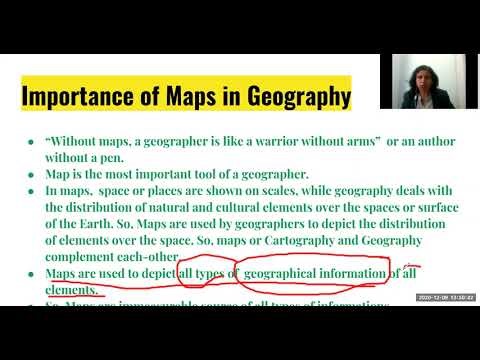 Importance of Maps in Geography Part-2 - Cartography