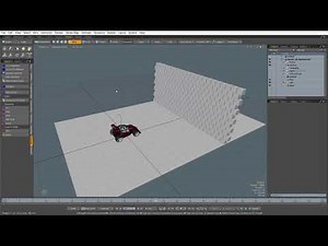 Modo Basics - Simulation - Kinematic Rigid Body