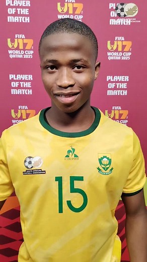 Neo Bohloko shares his insights about South Africa's first outing at the U17 FIFA World Cup in Qatar. #Amajimbos | Bafana Bafana