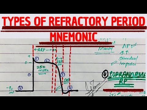 What is refractory period (MNEMONIC) | MEDICINE with DR SHAMAMA.