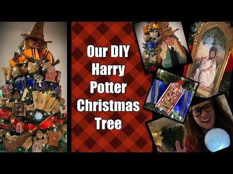 ⚡️Harry Potter DIY: Hogwarts Christmas Tree!