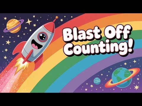 Counting Stars Adventure 🌟 | Learn Numbers 1 to 10 in Space!