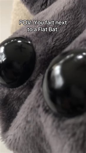 @bean_bats | Stinky you are. . . . . . . . . . . #flatbat #beanbat #plushie #fart #judging | Instagram