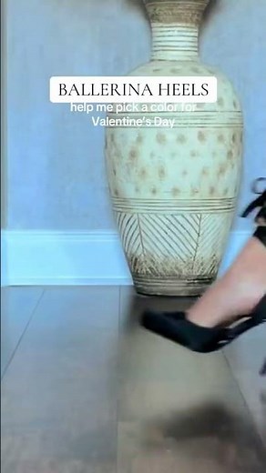 Ballerina Heels ballerina 🩰 #ballerinaheels #balletheels #highheels #fashionfinds #ValentinesDay