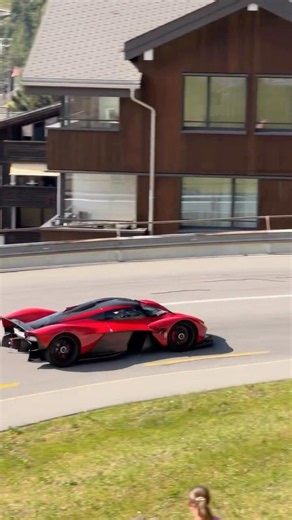 ASTON MARTIN VALKYRIE DRIVE SWISS ALPS #exhaustsound #shorts #hypercar #astonmartinvalkyrie #cartok