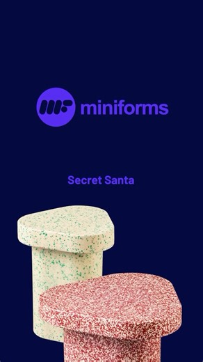 Miniforms on Instagram: "One month to Christmas! Let the gift hunt begin 🎅✨ #furnituredesign #perfectgift #christmas"