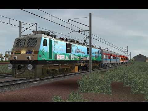 16591 Hampi Express Departure and chain pulling at Kengeri MSTS