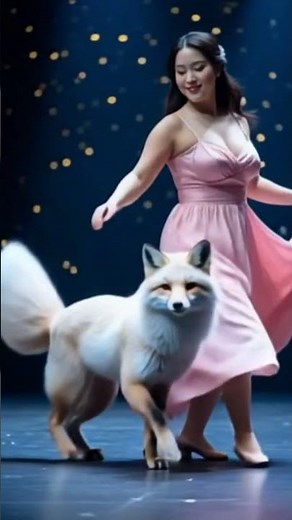 "Unbelievable Fox Transformation! Woman's Magical Dance Shocks Judges | AGT Style Performance"