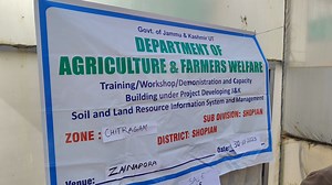 The Agriculture Department conducted a seedling distribution program in Zainapora Sub Division, during which officials also briefed the farmers about various departmental schemes and modern agricultural practices. | ARA 6 News | Facebook