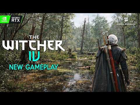 THE WITCHER 4 New INSANE RTX Mega Geometry Tech Demo | Full 4K Gameplay Unreal Engine 5.8