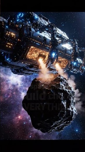 Inside the Asteroid Mining Factory #asteroidmining #spacemining #billiondollars #industrialprocess