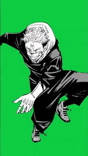 Sukuna Green screen manga ⚡| AMV edit⚡#anime