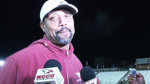 Postgame interview with NCCU Football head coach Trei Oliver following his squad's win over Howard. | North Carolina Central University Department of Athletics