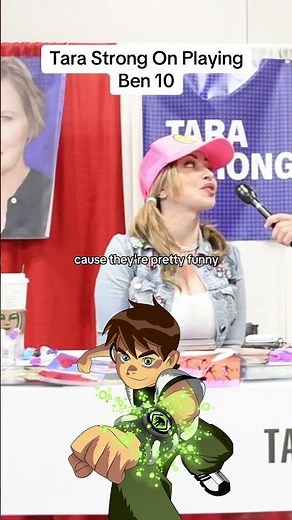 Tara Strong on playing Ben 10: Her BEST ROLE! #Shorts