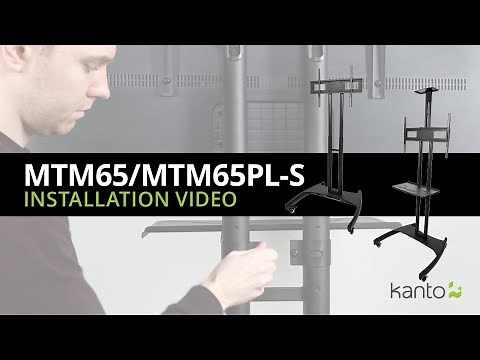 MTM65 & MTM65PL-S Mobile TV Mount Assembly Guide | Kanto Mounts