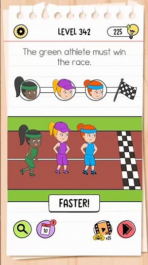 BRAIN TEST ALL STAR MAIN LEVELS LEVEL 342