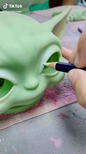 DIY Baby Yoda Plush Tutorial | The Pink Yodette