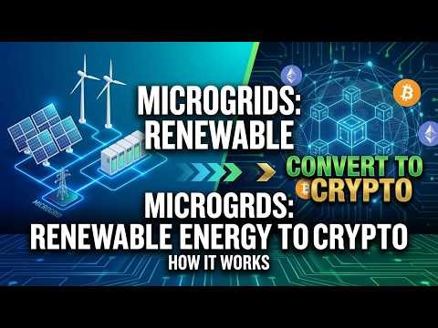 How Microgrids Convert Wasted Renewable Energy into Cryptocurrency