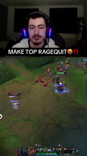 Make Top Ragequit in League of Legends